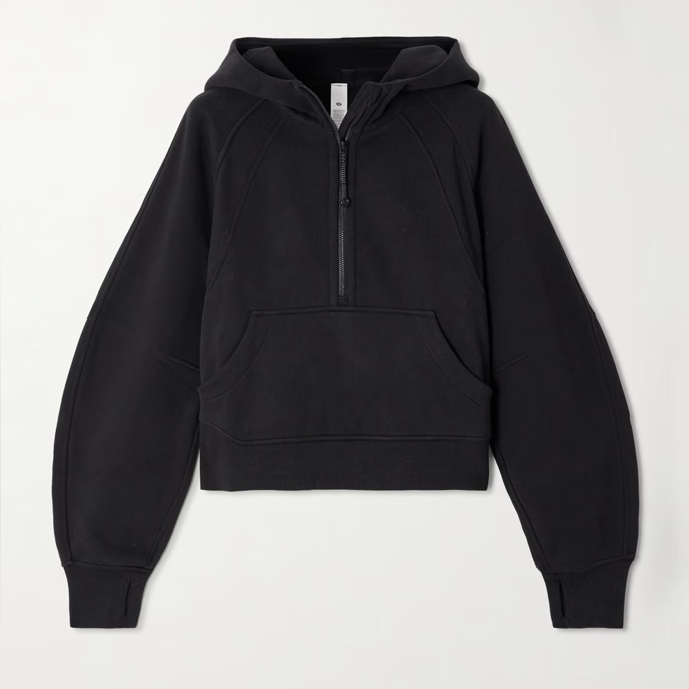 Lululemon Oversized Half-Zip Hoodie Black